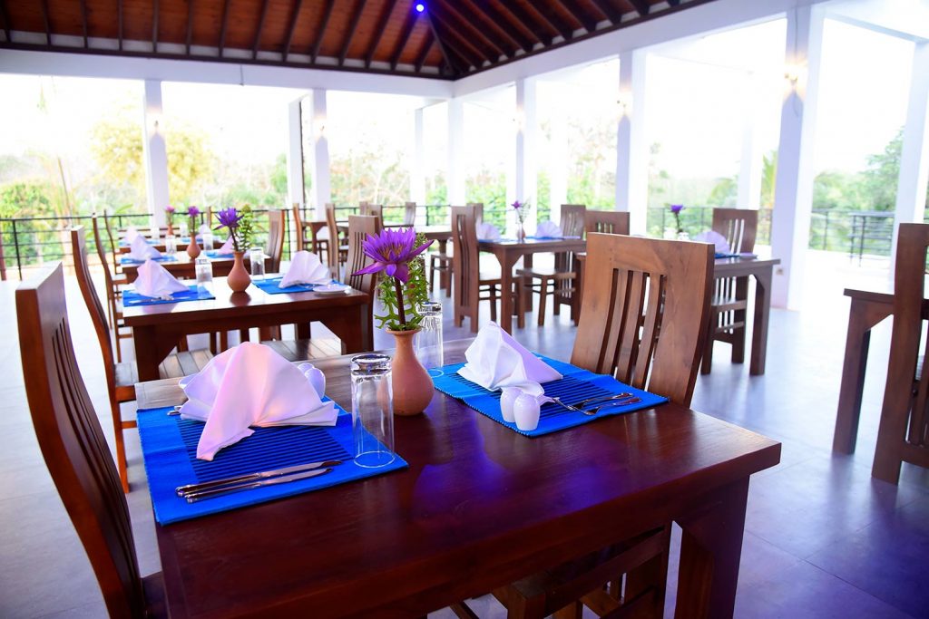 Restaurant im Silent Garden Ayurveda Resort